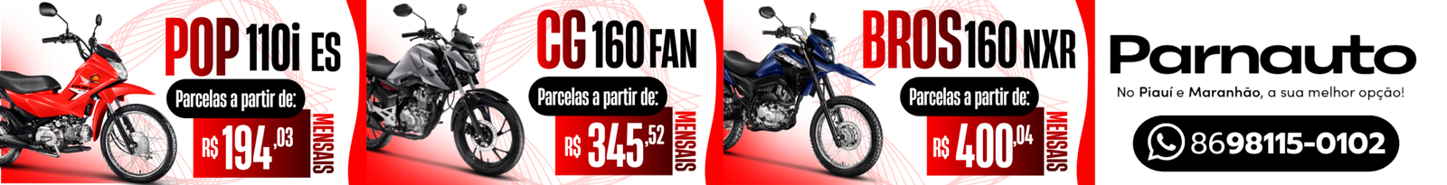 Banner Parnauto Honda